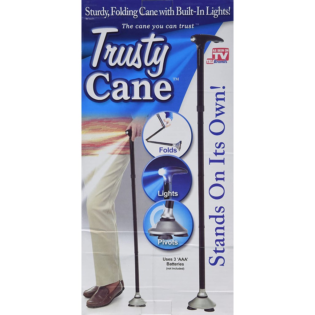 Magic Foldable Trusty Cane with Light COD