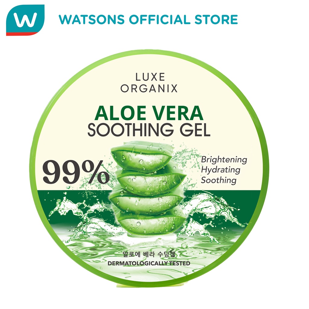 LUXE ORGANIX Aloe Vera Soothing Gel 300ml Shopee Philippines