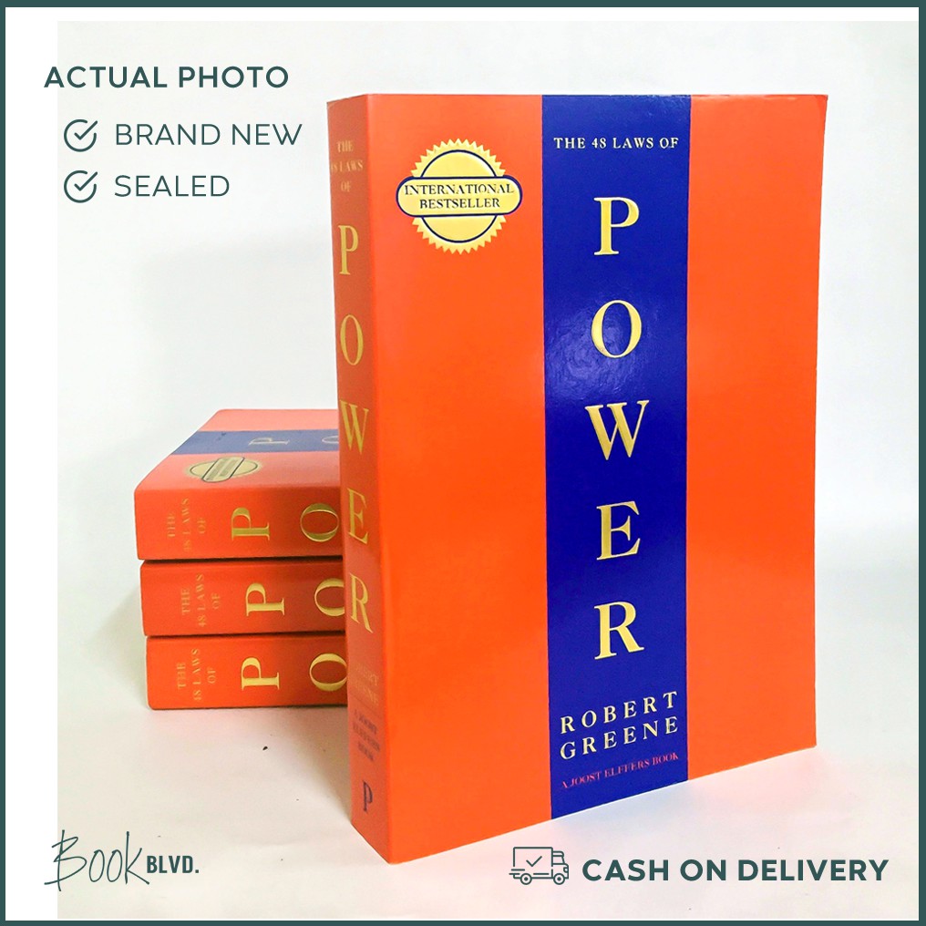The 48 Laws Of Power Full Version By Robert Greene Brand New Books Shopee Philippines