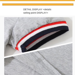 Ang lapel T-shirt sleeve jacket Korean bersyon ng mga bagong damit ng mga bata ng mga bata. #6