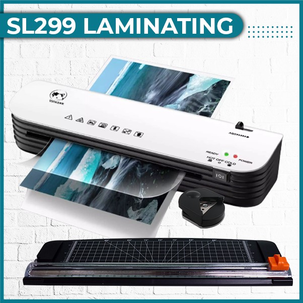 Hot And Cold Laminating Machine A4 Sl299 Osmile Laminator With Paper