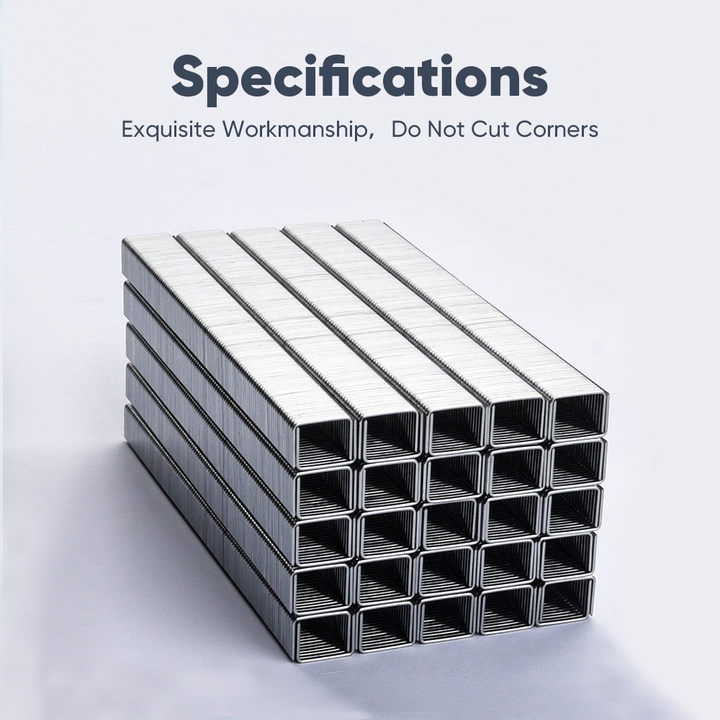 Mitsushi Heavy Duty Staple Gun and Tacker staple- Staple Gun Set with staple wire and 2400pcs nail - Image 2