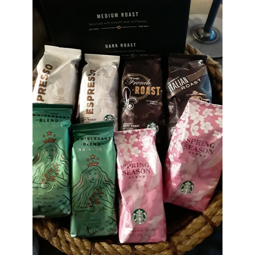 STARBUCKS SPRING SEASON/ ANNIVERSARY BLEND COFFEE BEANS