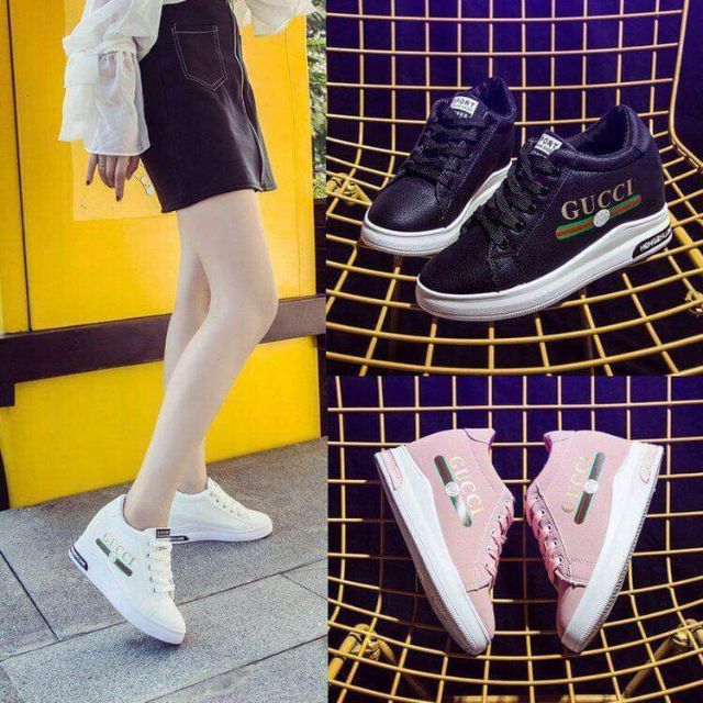 gucci wedge sneakers