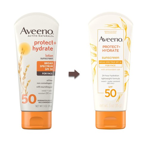 aveeno hydrate and protect spf 50