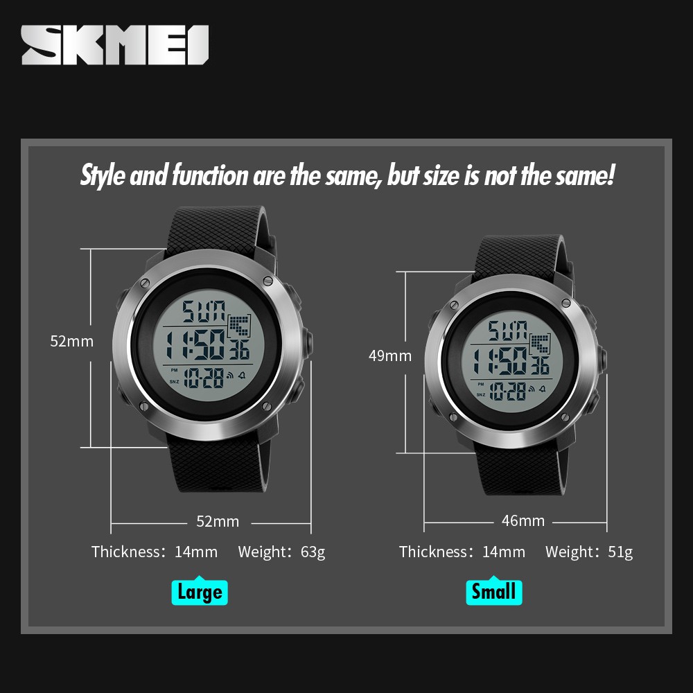 watch manual for skmei 1268