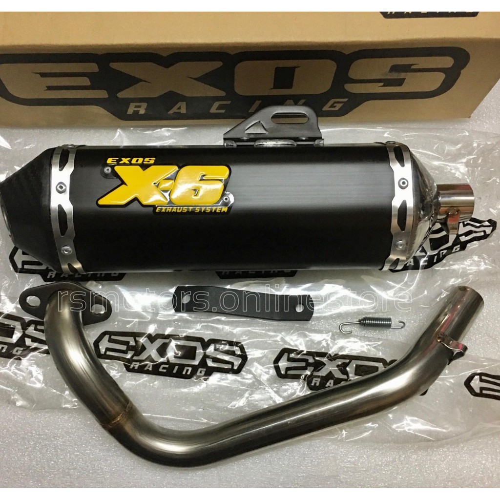 EXOS Pipe X6 For Skydrive 125 / Skydrive Sport / Suzuki Adress | Shopee ...