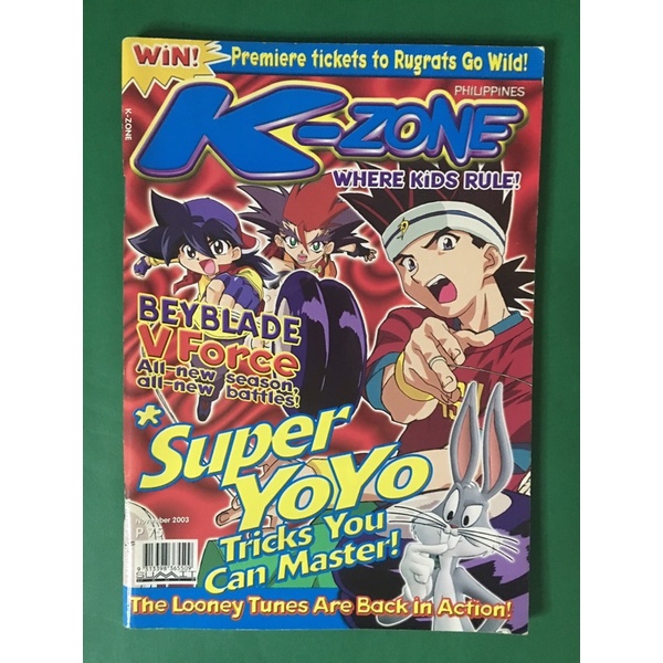 K Zone Kzone 03 05 Magazines Shopee Philippines