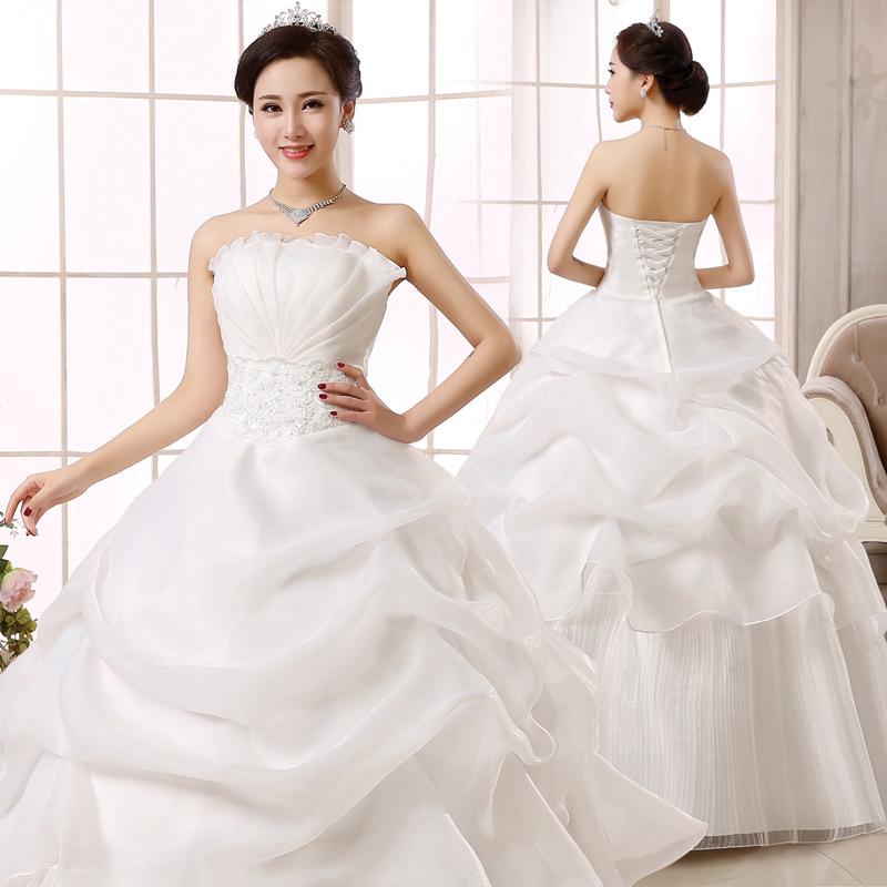 Plain Dresses New Vintage Party Formal Dresses Wedding Dress