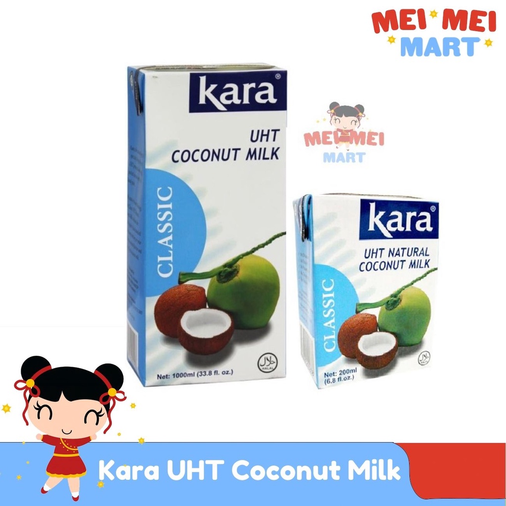 Kara UHT Coconut Milk 200mL/1L Shopee Philippines