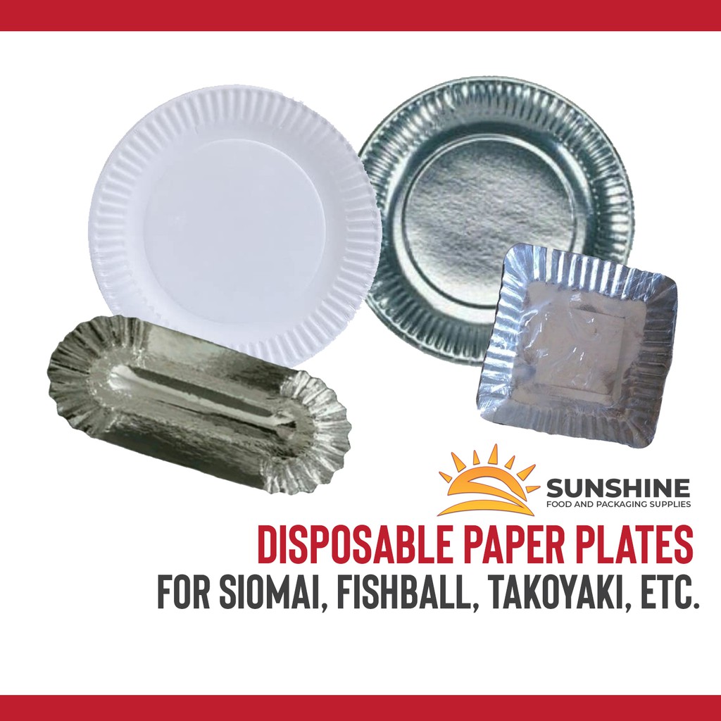 Small Paper Plate at Rs 10/piece, Silver Paper Dish in Una