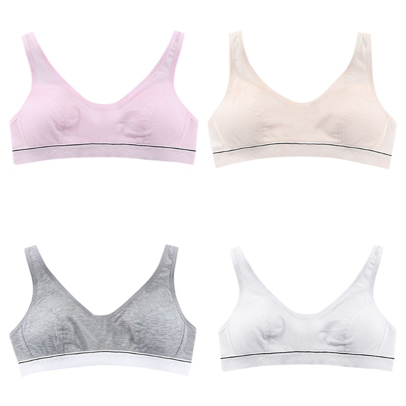 wireless push up sports bra