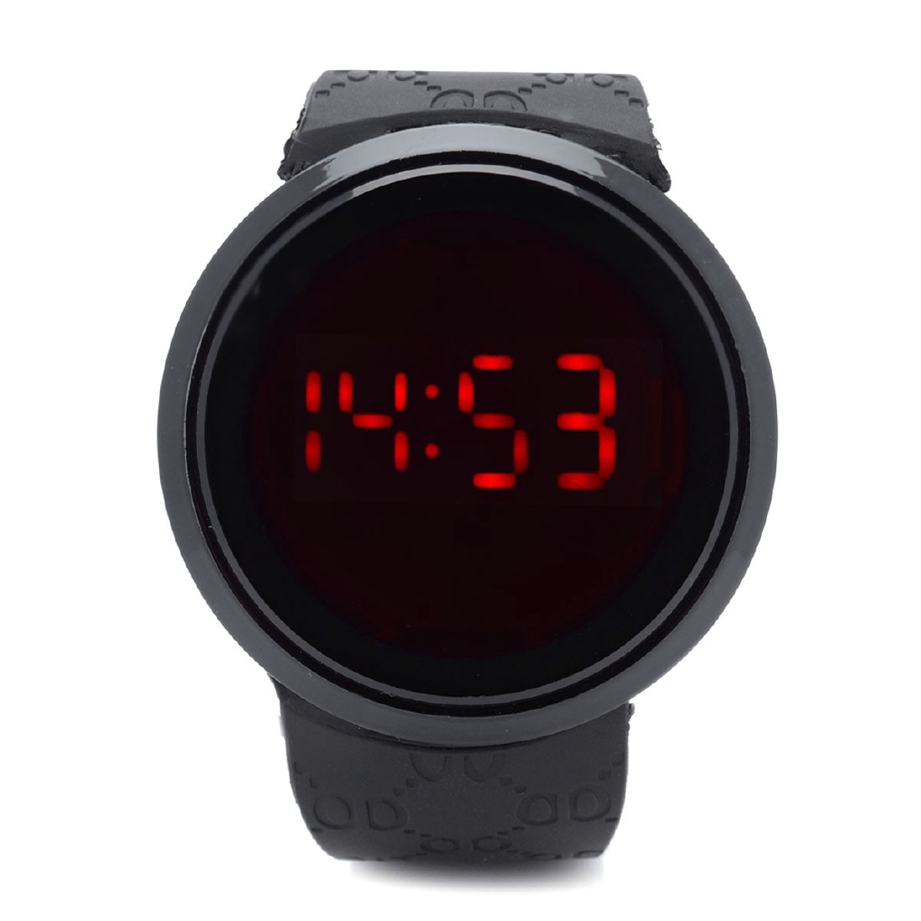 red led wrist watch