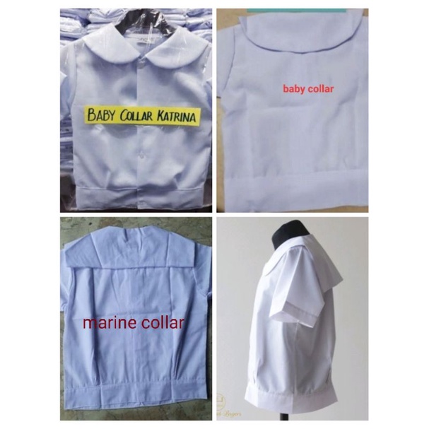 Baby collar & marine collar school uniform kids to adult (Katrina cloth