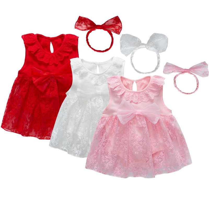 newborn baby girl dress set