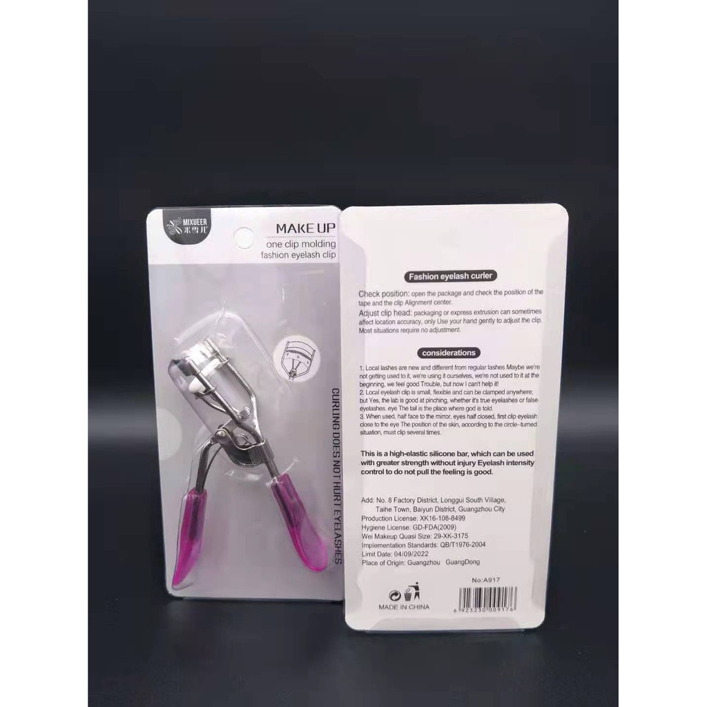 ☍✖♚Michele eyelash curler stainless steel manual mini portable eye ciliary hair  curler makeup tool | Shopee Philippines