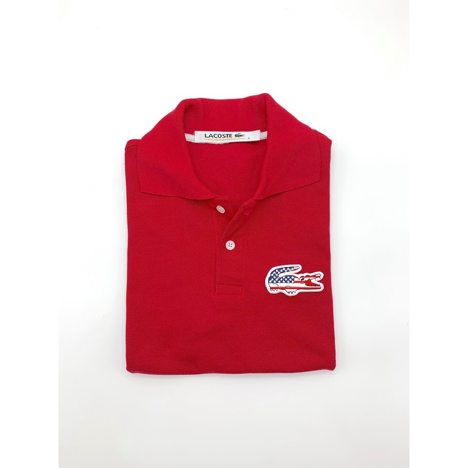 Men's Lacoste Polo Shirt Flag Edition 