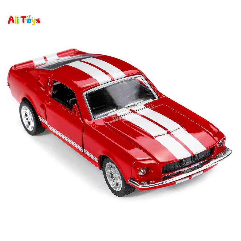 AliToys 132 scale Ford Mustang GT 1967 GT500 Alloy Car Model pull back