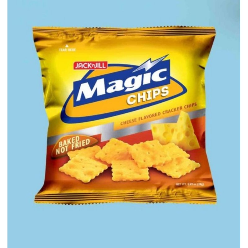 Magic Chips Cheese Flavored Cracker 29g Shopee Philippines