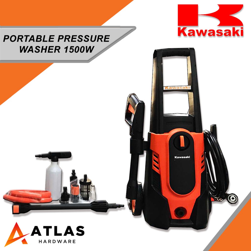 Kawasaki Portable Pressure Washer KHPW1500 1500W Shopee Philippines
