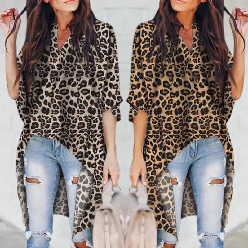 plus size tiger print shirt