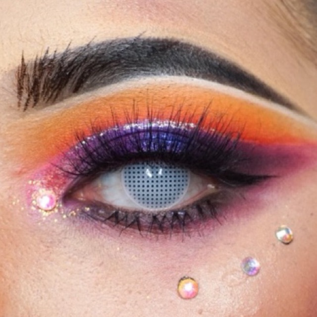 [Cosplay/Halloween Lens] White Mesh Contact Lenses Shopee Philippines