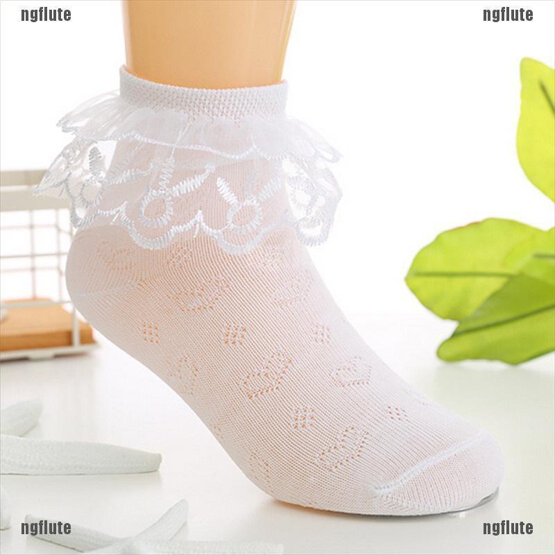 ivory lace socks for toddlers