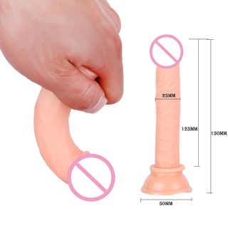 Erotic Soft Suction Cup Realistic Dildo Vaginal Masturbation Anal Plug G Spot Stimulation Big Penis  #6