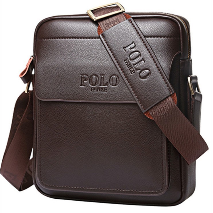 polo leather bag