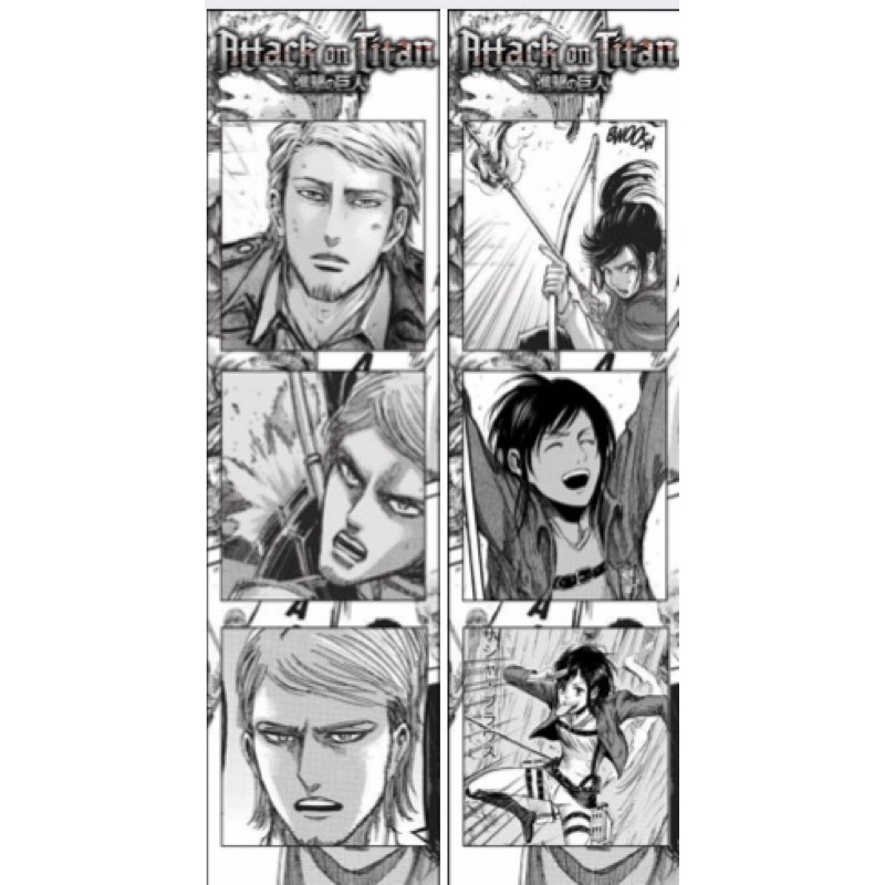 attack on titan manga panel bookmark shingeki no kyojin manga panel bookmark shopee philippines