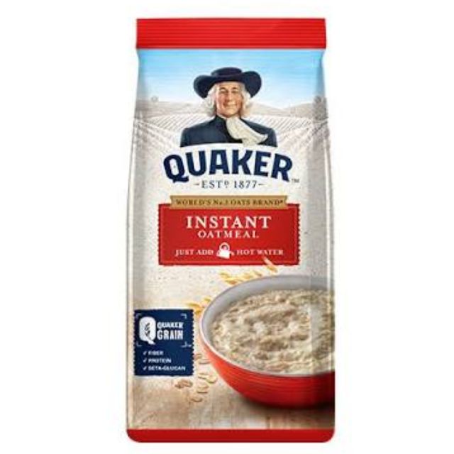 Quaker Oats Instant Oatmeal 800g  Shopee Philippines