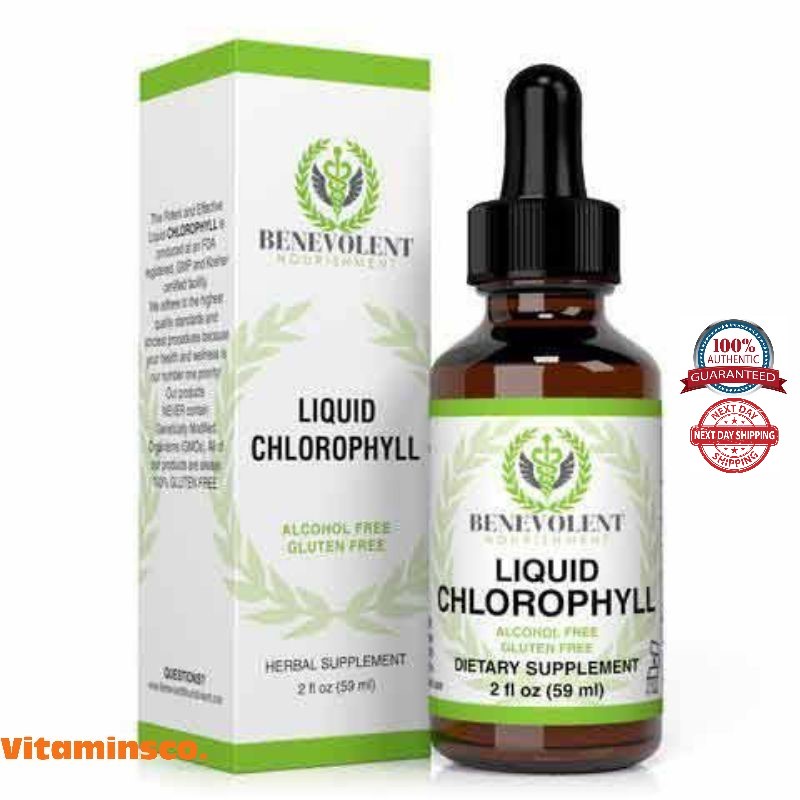Benevolent Nourishment Chlorophyll Liquid Extract Dietary Supplement (2