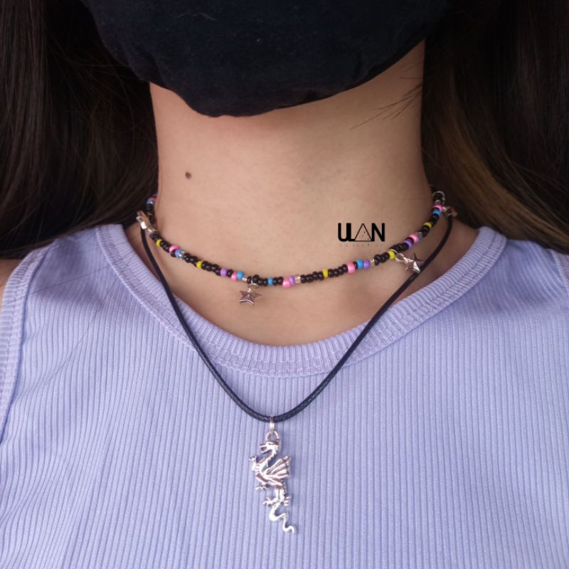 STRONG VOID LEATHER NECKLACE OUR's ネックレス | urbanyouthhostel.com