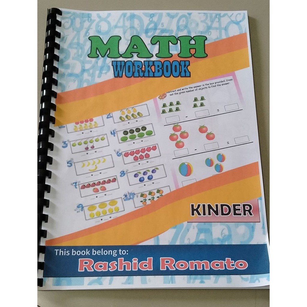 k12 kindergarten math workbook shopee philippines