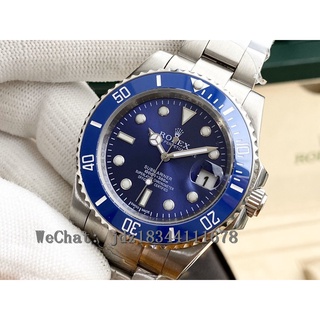 Rolex Submariner series blue plate automatic mechanical men's watch #4