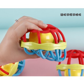 Baby Toy Bell Teether Rattles Rattle Toys Rubble Ball Hand-eye Newborn Touching for Babies Colorful Non Toxic BPA Free #3