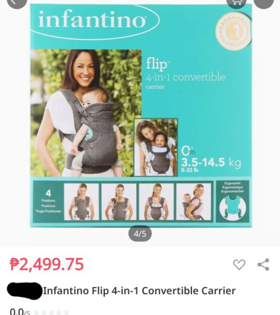 infantino flip 4 in 1