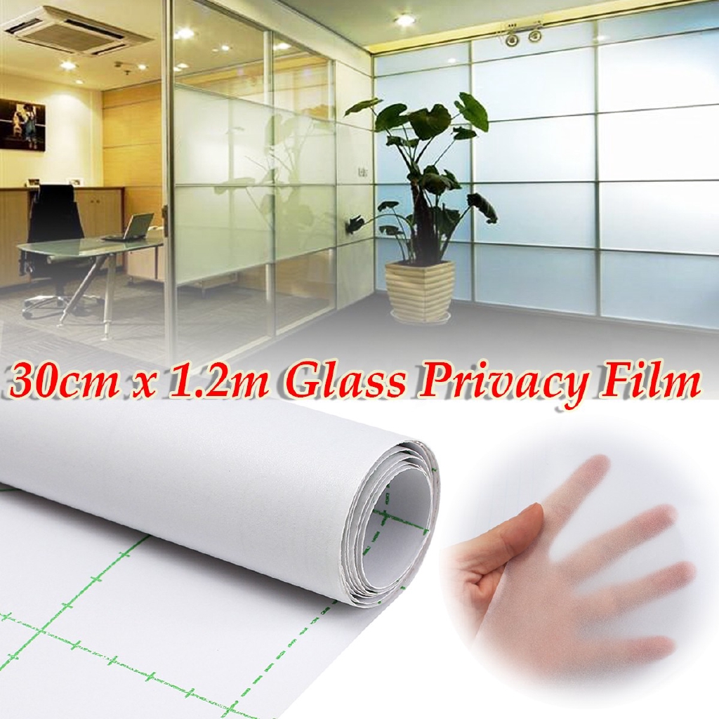 Frosted Glass Film Office Home Bedroom Bathroom Window Tint