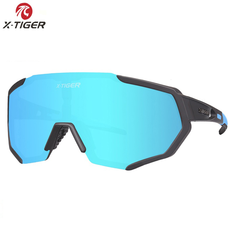 XTIGER 5 in 1 Polarized Cycling Glasses Road Bike Cycling Eyewear