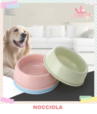 Pet Dog Cat Food/Water Bowl Pet Feeder Bowl Environmentally Friendly Platycodon Material