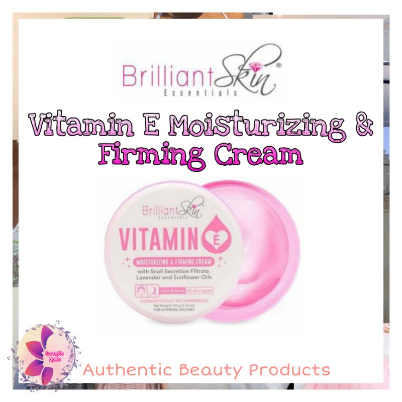 VITAMIN E Cream 100g (BRILLIANT SKIN) | Shopee Philippines