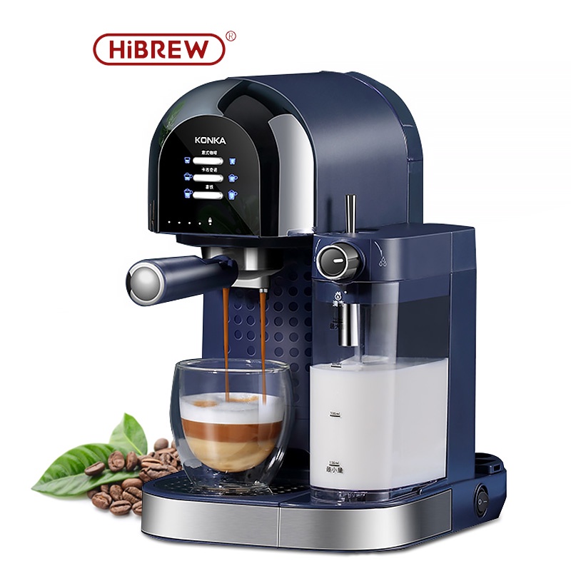 Konka 6In1 Espresso Coffee Machine With Built In Powerful Milk Frother