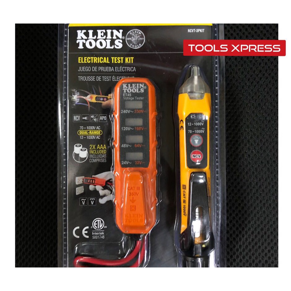 Klein Tools Electrical Test Kit [NCVT3PKIT] Shopee Philippines