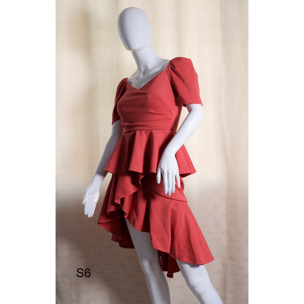short dress with slit