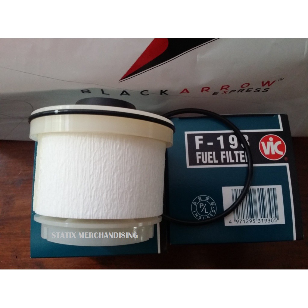 VIC F193 Fuel Filter (for Toyota D4D, Isuzu Dmax, MUX) Shopee