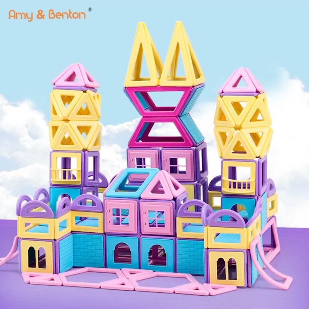 amy and benton magnetic building blocks