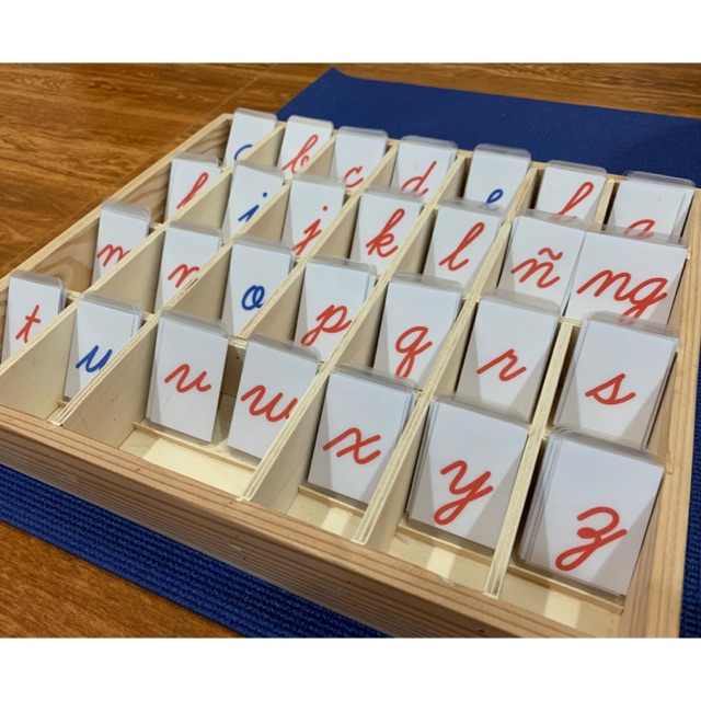 Printable Montessori Movable Alphabet In Print And Cu vrogue.co