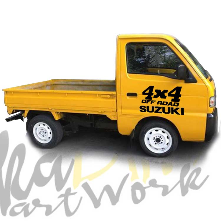 Multicab Door Decal Sticker 4X4 Design Shopee Philippines