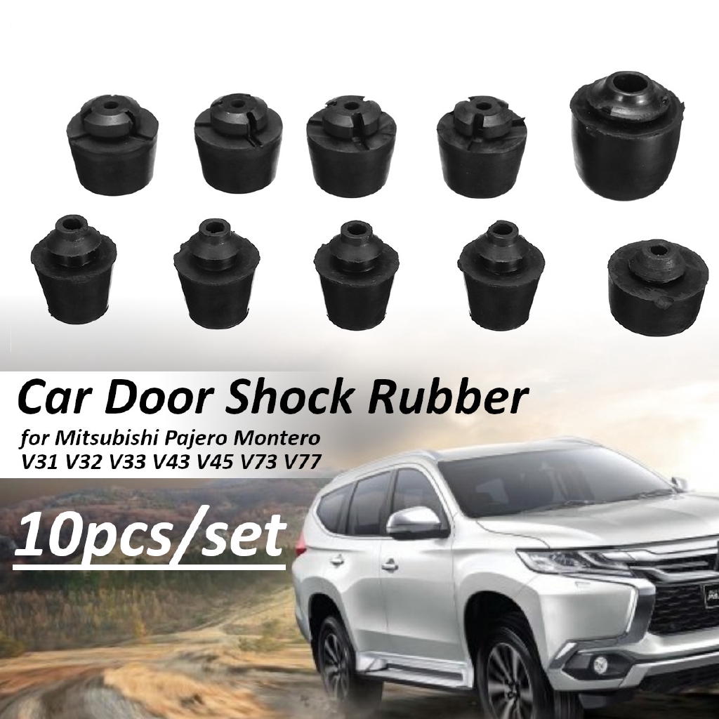 10pcs Car Anti Shock Bump Stop Rubber For Mitsubishi Pajero