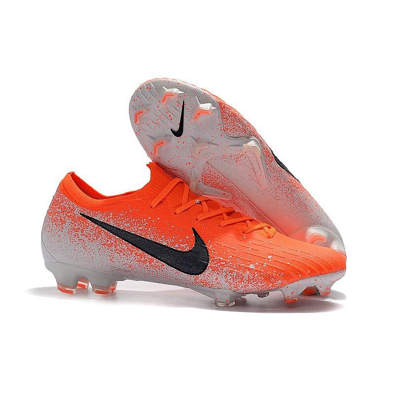 nike orange soccer shoes